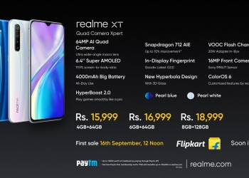 Realme XT price in India