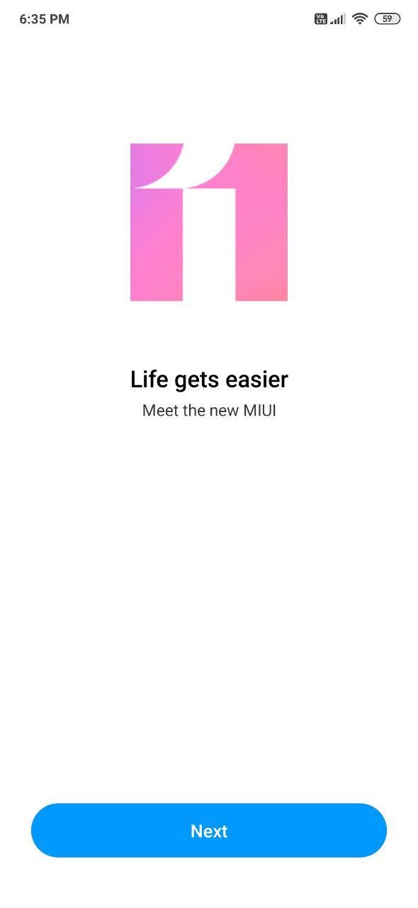 MIUI 11 update for Redmi K20