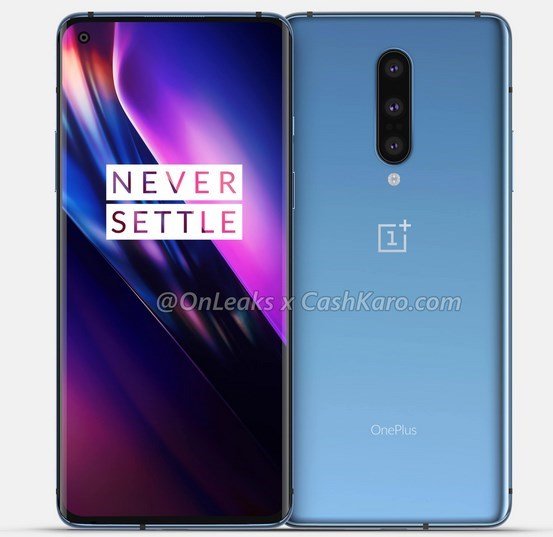 OnePlus 8 leaked renders