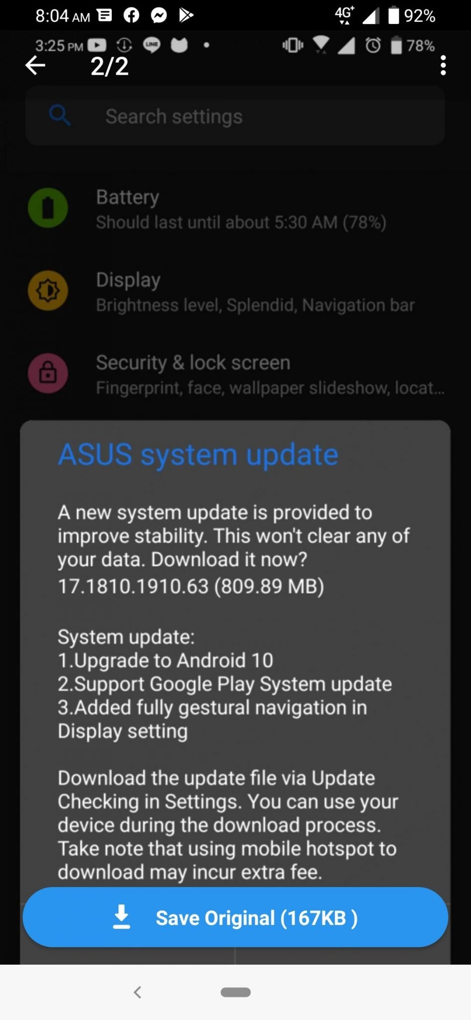 Android 10 update for ASUS 6Z rolls out