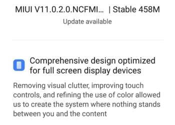 MIUI 11 update for Redmi Note 4