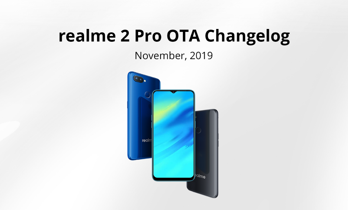 Realme 2 Pro November update