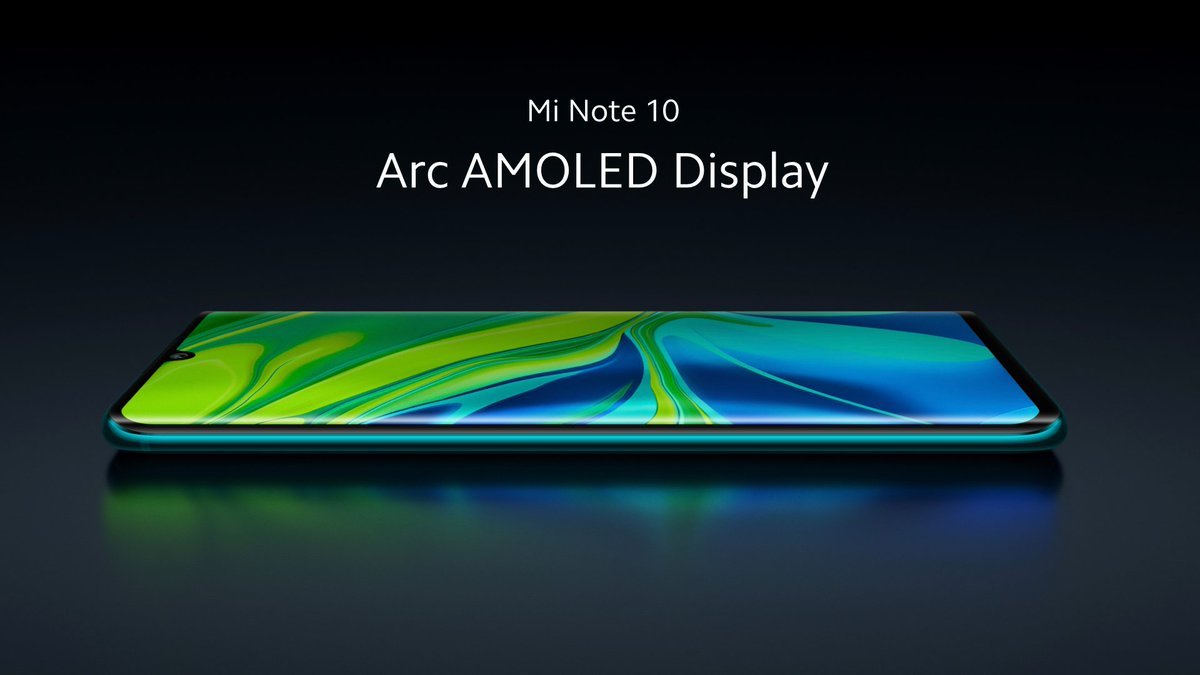 Xiaomi Mi Note 10 display