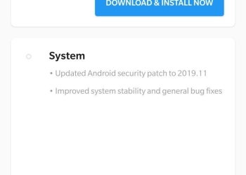 OxygenOS 10.0.3 update