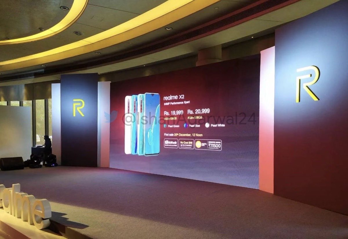 Realme X2 price in India leaked