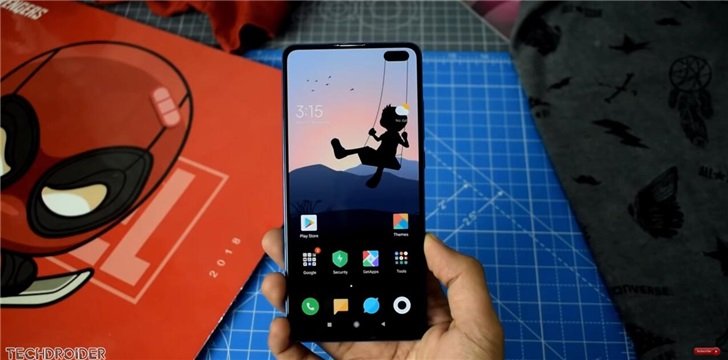 Redmi K30 leaked live images