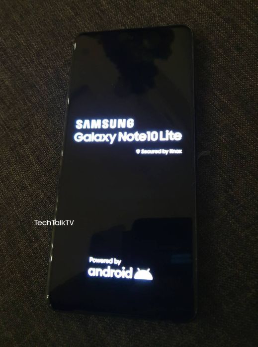 Samsung Galaxy Note10 Lite Real Life Photos Leaked 3