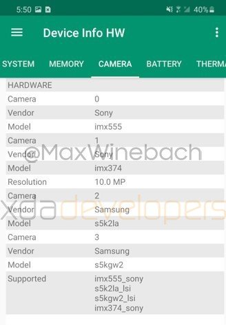 Samsung Galaxy S20+ Camera Specs Leaked