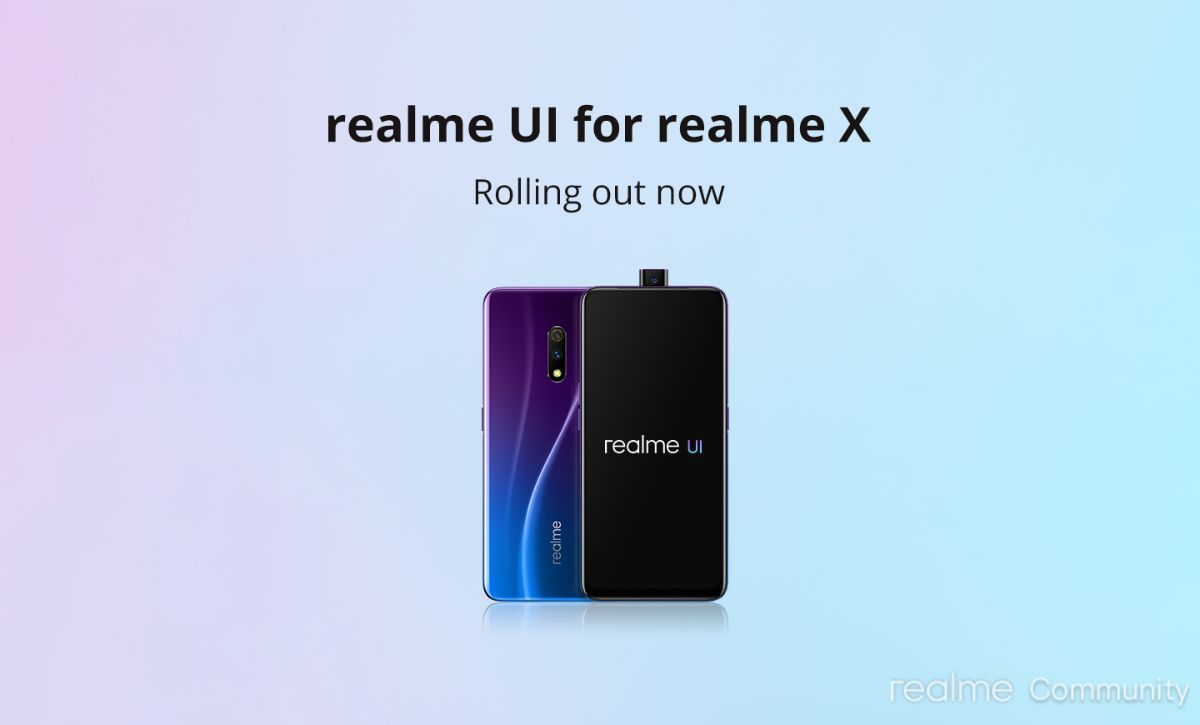 Android 10 Update for Realme X and Realme 5 Pro with Realme UI