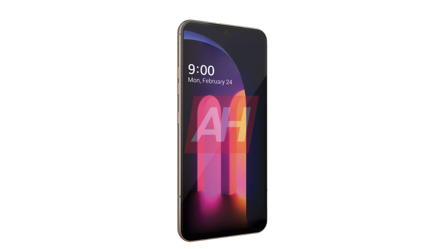 LG V60 ThinQ leaked press render