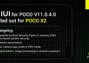 MIUI 11.0.4.0 Update for Poco X2 official
