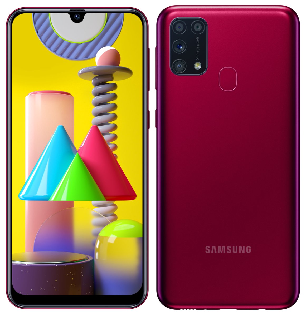 Samsung Galaxy M31 press renders