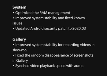 Oxygenos 10.0.8 Update For Oneplus 7t And 7t Pro