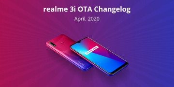 Realme 3i April Update