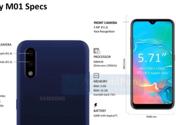 Galaxy M01 Specs Price