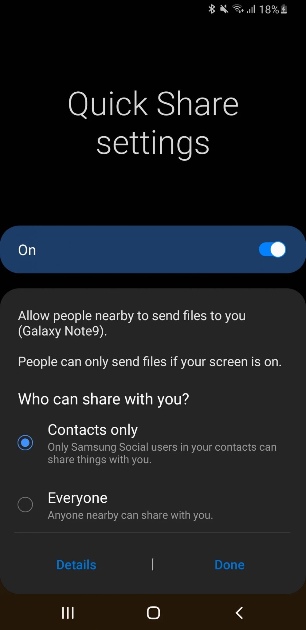 Galaxy Note 9 One UI 2.1 Update