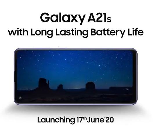 Samsung Galaxy A21s India launch date