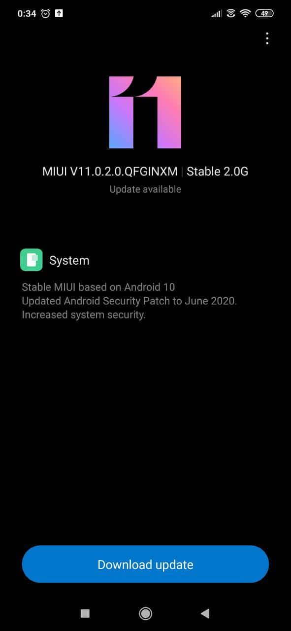 Android 10 Update for Redmi Note 7 and Redmi Note 7S rolls out in India