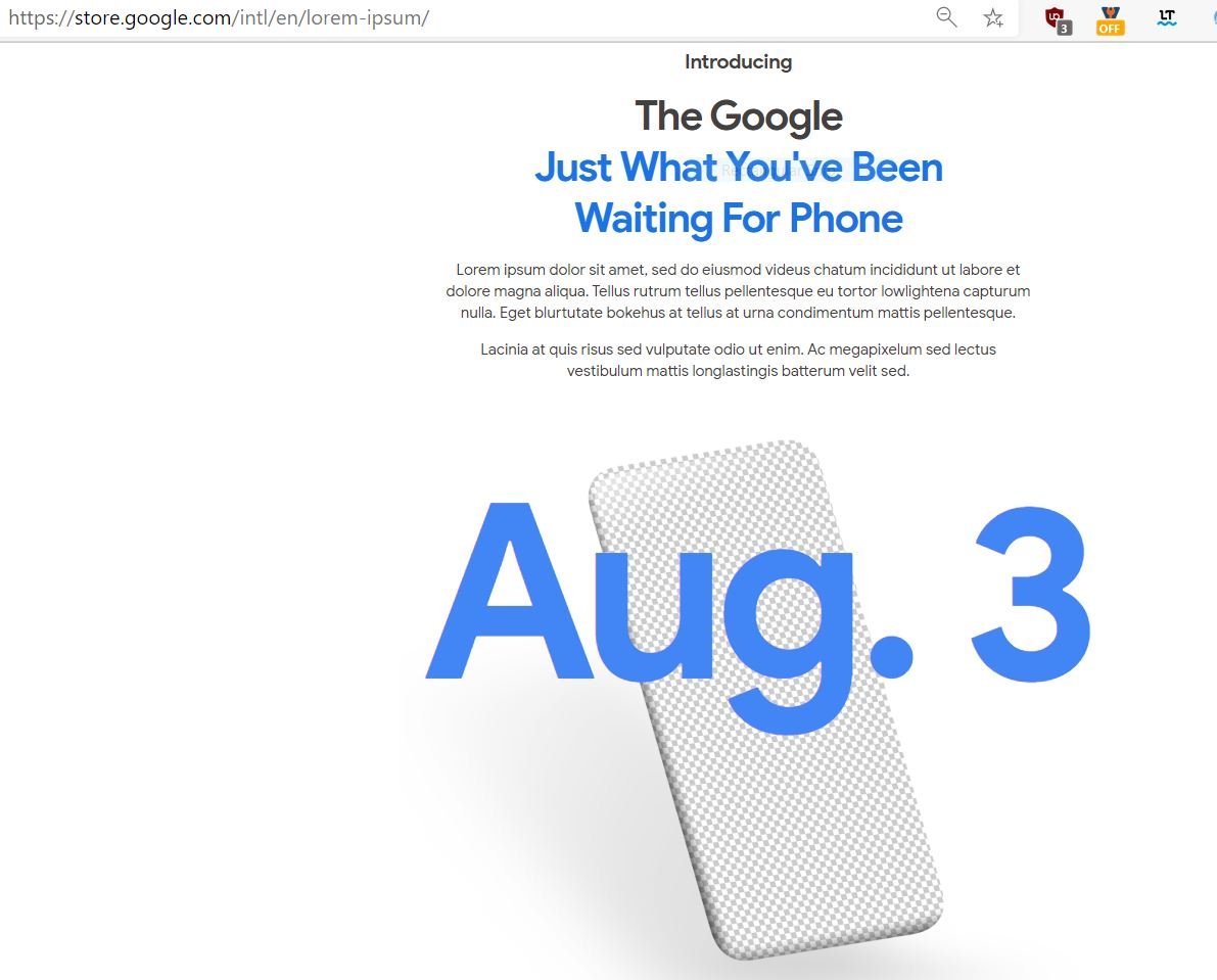 Google Pixel 4a launch date confirmed