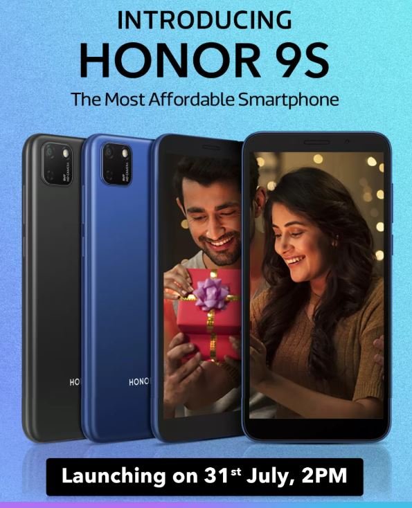 Honor 9S India launch date