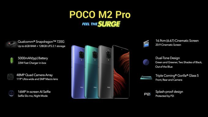 Poco M2 Pro Specs