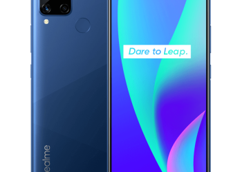 Realme C15 marina blue