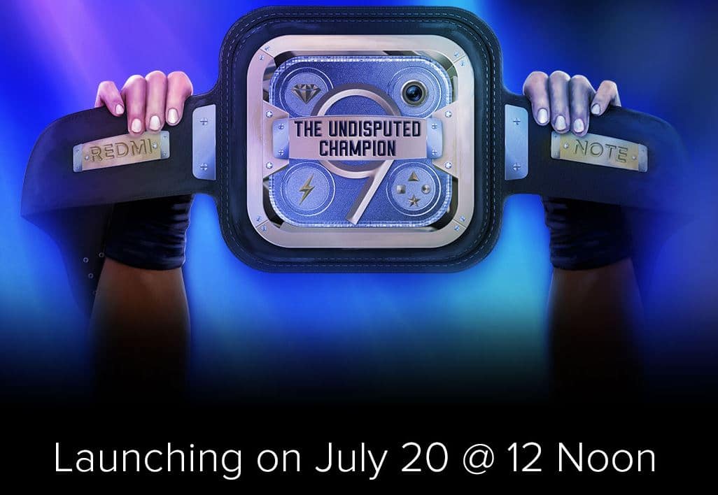Redmi Note 9 India Launch Date