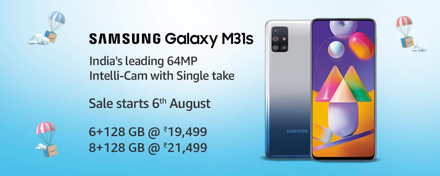 Samsung galaxy m31s price in India