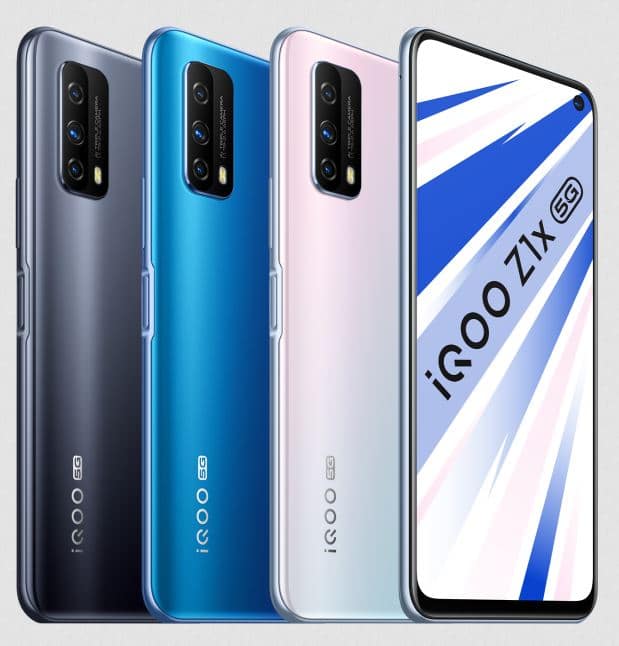 iqoo z1x 5g official