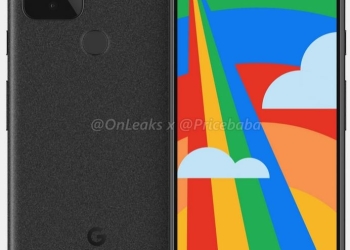 Leaked Google Pixel 5 renders