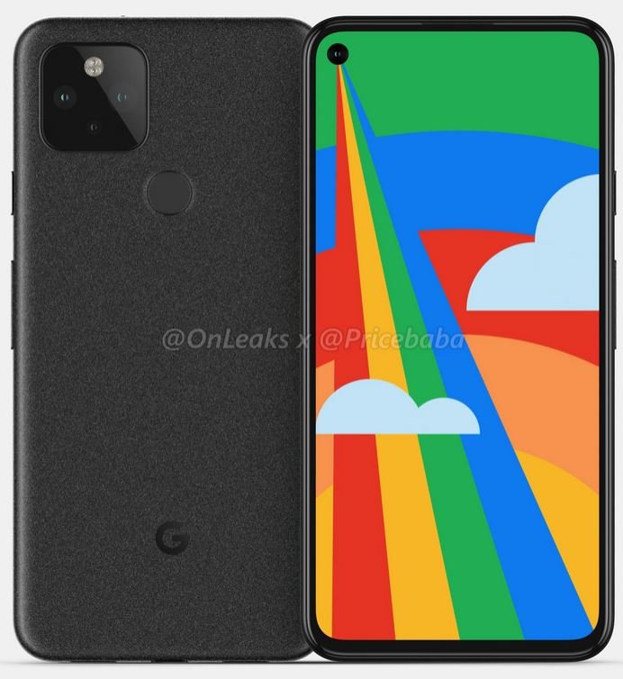 Leaked Google Pixel 5 renders