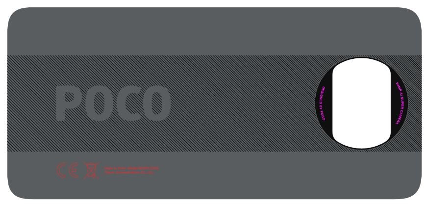 Poco X3 design leaked