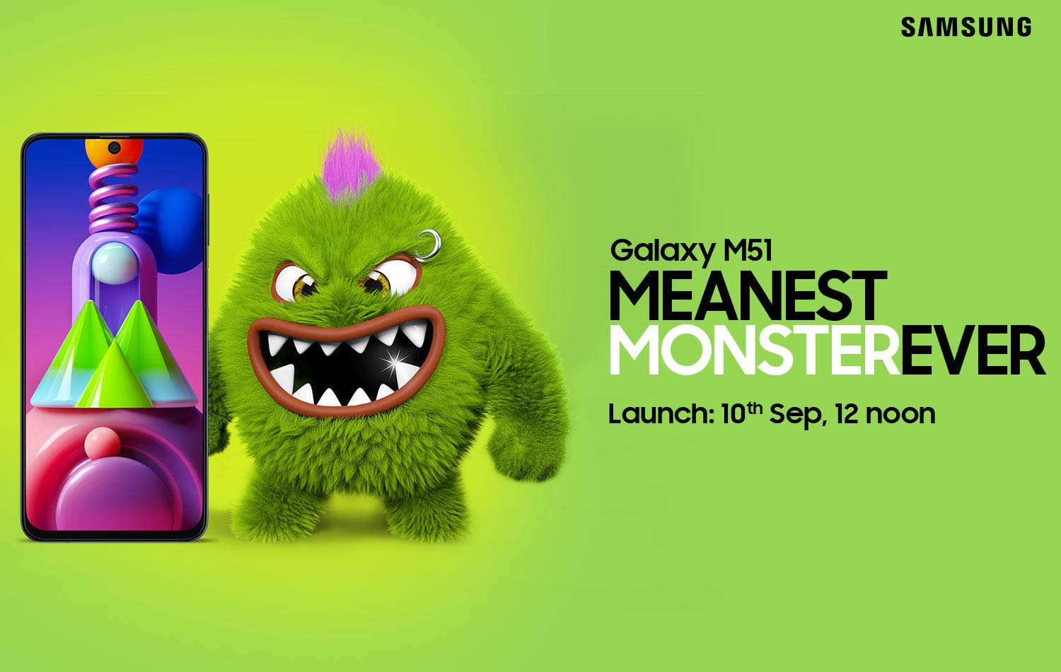 Galaxy M51 india launch