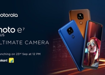 Moto E7 Plus India launch date