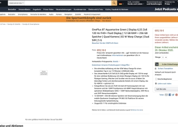 OnePlus 8T 5G specs leaked