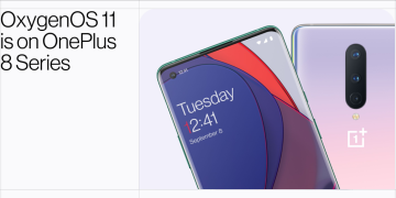 Android 11 Update for OnePlus 8 and OnePlus 8 Pro