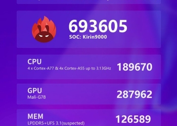 Huawei Mate 40 AnTuTu benchmark