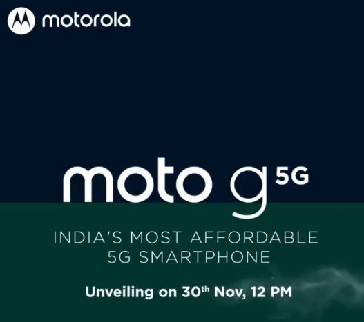 Moto G 5g India Launch Date