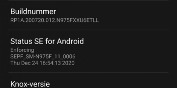 Android 11 Update for Samsung Galaxy Note