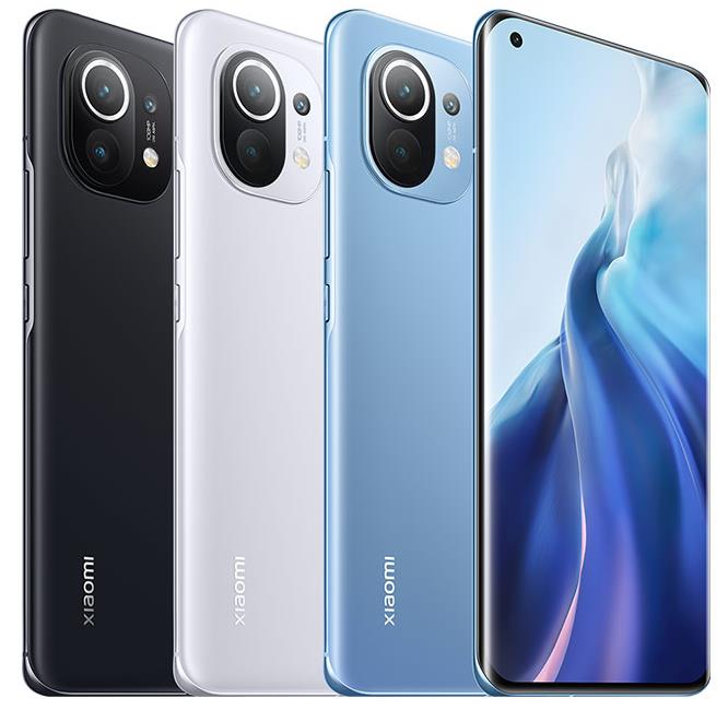 Xiaomi Mi 11 official colours