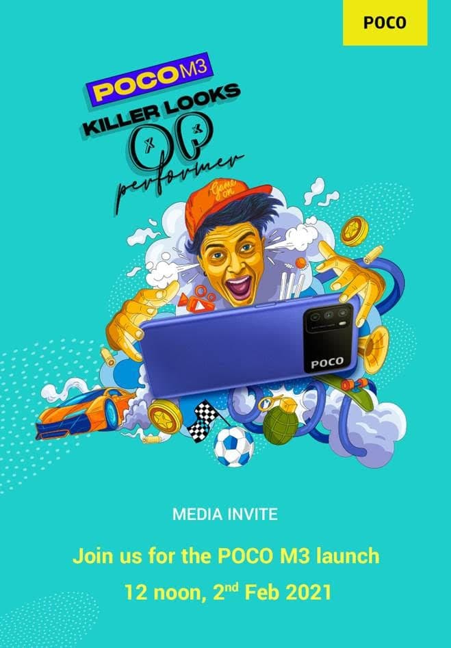 Poco M3 India Launch