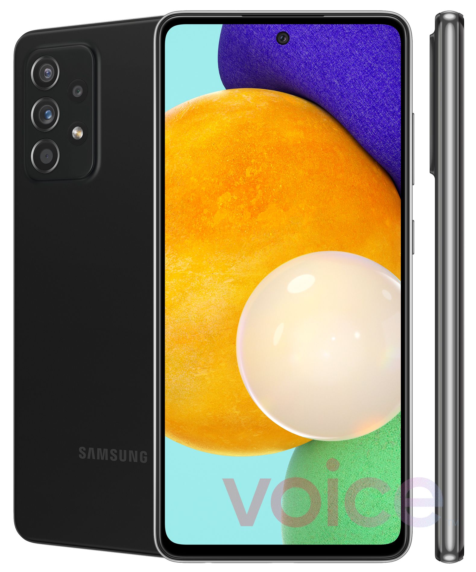 Samsung Galaxy A52 5G leaked render