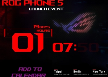 ASUS ROG Phone 5 launch date
