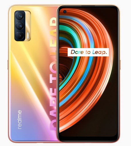 Realme X7 5G Nebula colour