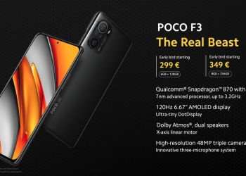 Poco F3 official price and specs