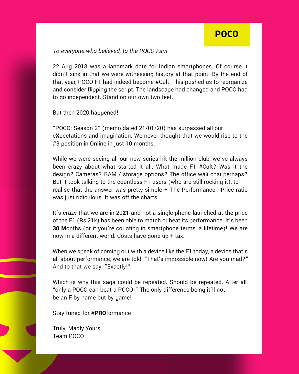 Poco X3 Pro to launch on March 30th in India