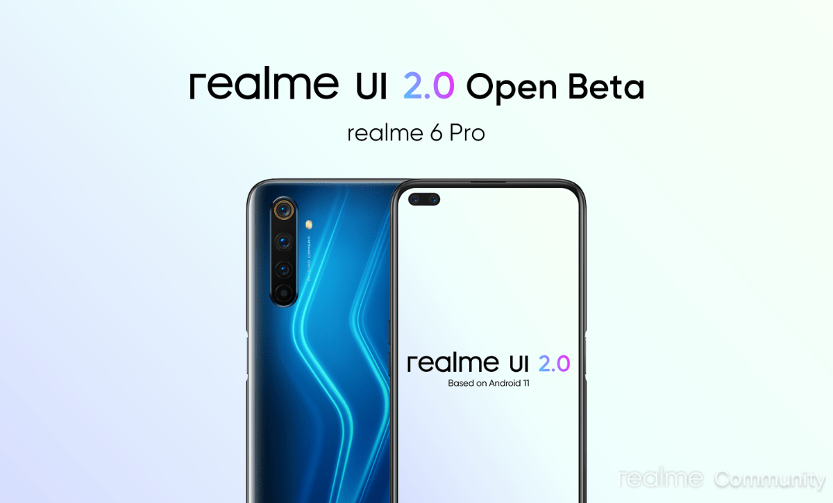 Realme announces open beta of Android 11 Update for Realme 6 Pro; but with limited seats
