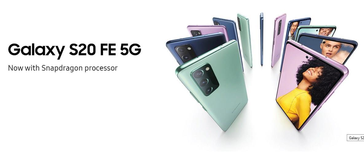 Samsung Galaxy S20 FE 5G with Snapdragon processor to launch on March 30th in India
