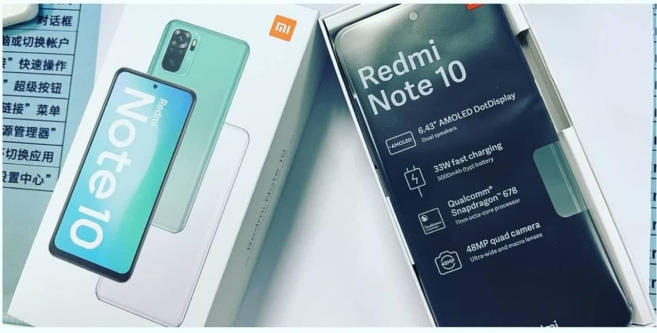 leaked Redmi Note 10 real life photo