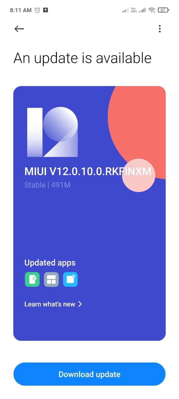 MIUI 12.0.10.0 Update for Redmi Note 10 Pro rolls out